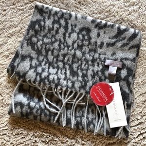 CHARTER CLUB 100% Cashmere Scarf NWT